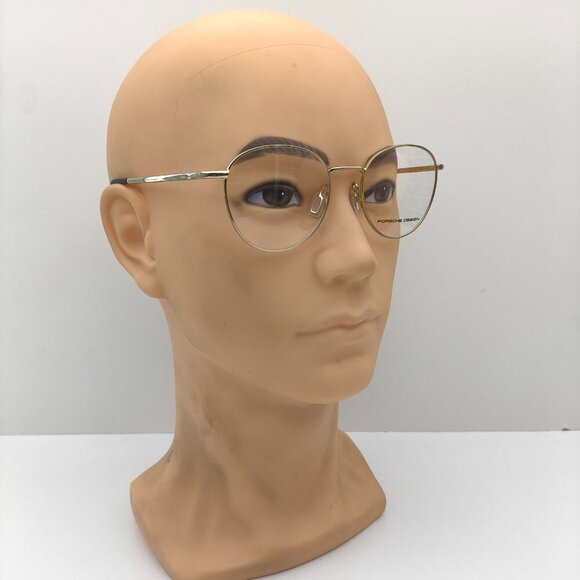 🕶️Made in Italy! Porsche Design P8759 Pale Gold Eyeglasses 51/19 140 /EUM155🕶️ - Picture 8 of 11